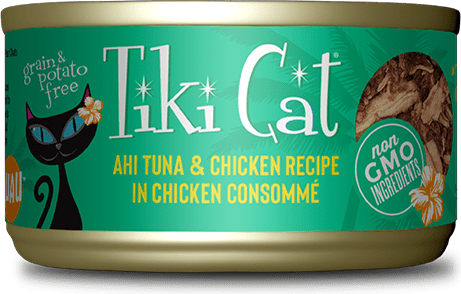 Tiki Cat Hookena Luau Ahi Tuna & Chicken